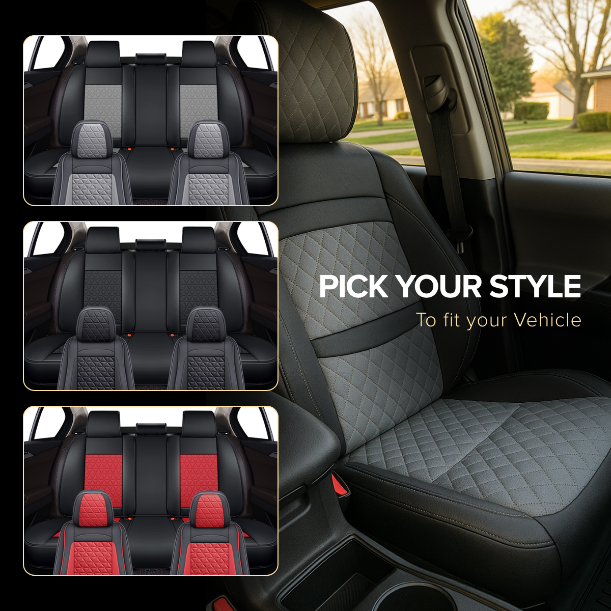 Apex Leather Seat Covers