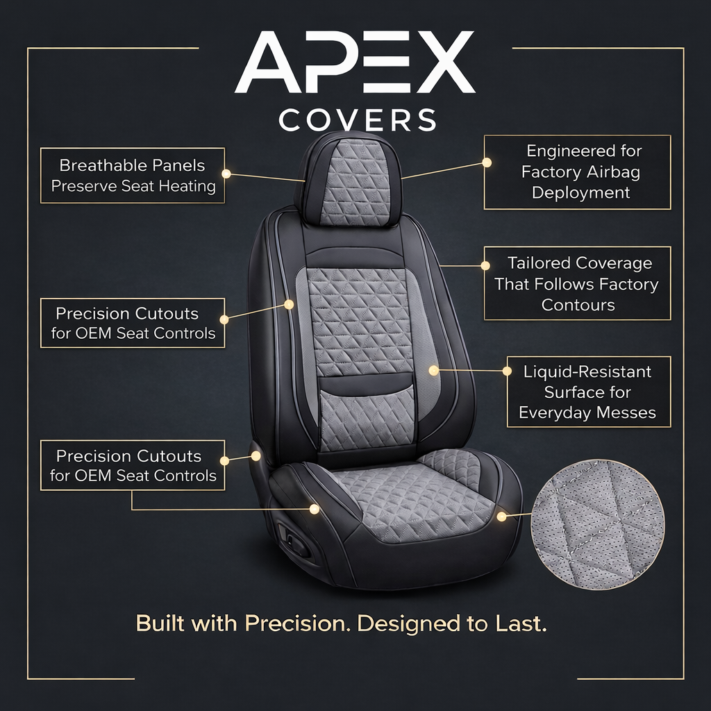 Apex Leather Seat Covers - Image 3